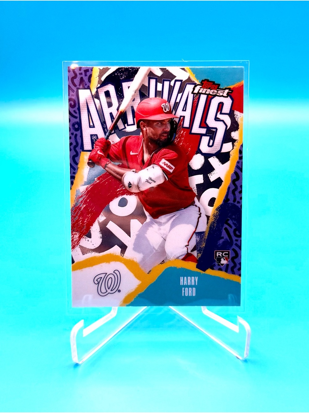 2026🔥Harry Ford🔥Arrivals Rookie Card! 🤩 Washington Nationals! RC A-14